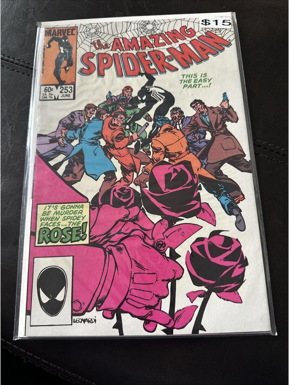 Amazing Spider-Man #253 (1984) 1st Appearance of the Rose Newstand